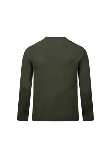 Hatemoğlu Haki Regular Fit Yarım Balıkçı Yaka Rayon Kazak 2977641 Haki