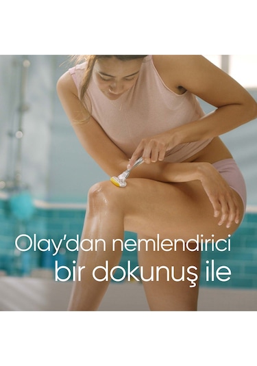 Gillette Venus Comfortglide Olay Kadın Tıraş Makinesi Yedek 3'lü