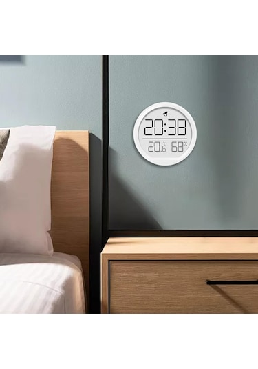 Suntek Dijital Duvar Saati Başucu Saati 2.9inç Pille Çalışan