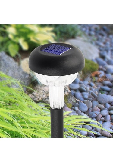 Ximistore9 Dışarıdaki Bahçe Işığı: Güneş Enerjili, Su Geçirmez, Led Renkli Işımlı, Peyzaj Dekorasyonu, Toprak Takılı, Amorf Silisyum, Beyaz Işık - Tg-jg031 Beyaz