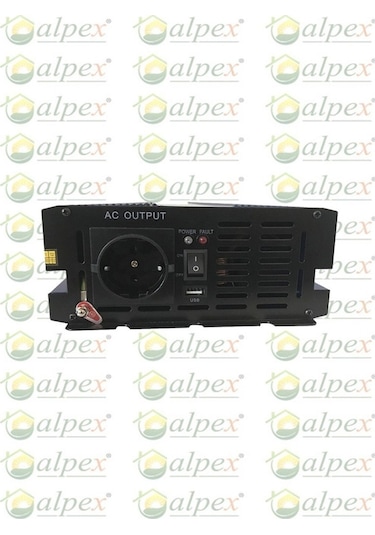 Alpex 2000 Watt 24 Volt Tam Sinüs Inverter