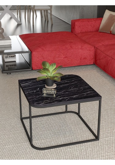 Orta Sehpa Tekli Damla Bendir Siyah