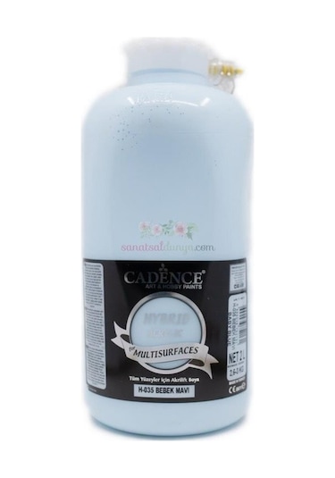 Cadence Bebek Mavi Multisurface Akrilik Boya H035 - 2000 Ml