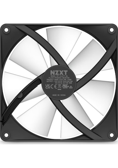 Nzxt F140 Rgb Core Siyah 140 Mm Fan Rf-c14sf-b1