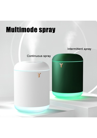 Reedark Ev Usb Nemlendirici Yeşil 1000ml: Renkli Işık, Hava Temizleme, Usb Ve Batarya İle Evde Nem Yüksek