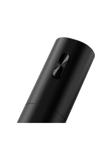 Moly Elektrikli Şarap Açacağı Yeniden Kullanılabilir Otomatik Şarap Aksesuarları Siyah Siyah