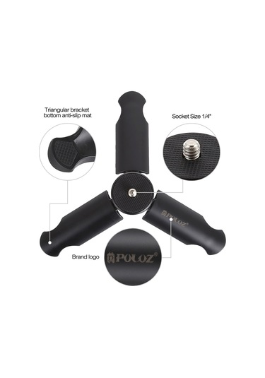 Springsun Tripod Puluz Taşınabilir Katlanabilir Masaüstü Tripod Mini Masaüstü Tripod Stand Tutucu