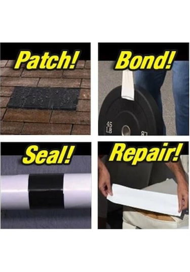 Flex Tape Suya Dayanıklı Su Geçirmez Sızdırmaz Boru Tamir Bandı (507187919)