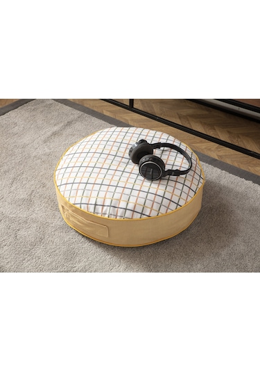 Taşınabilir Dekoratif Yer Minderi Puf, 60x60cm