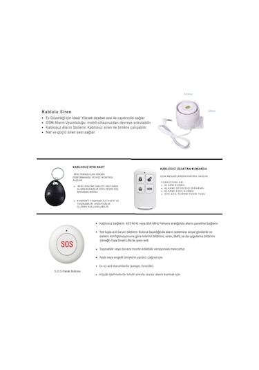 Pgst Obiem Akıllı Ev Güvenlik Alarm Sistemleri Kolay Kurulum