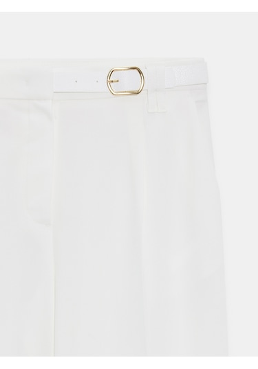 Dilvin 72662 Orta Bel Kemerli Pantolon-açık Taş Taş