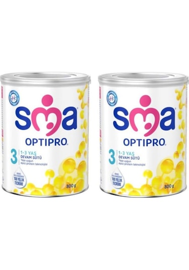 Sma Optipro 3 Probiyotik 800g 1-3 Yaş Bebek Devam Sütü X2 Adet