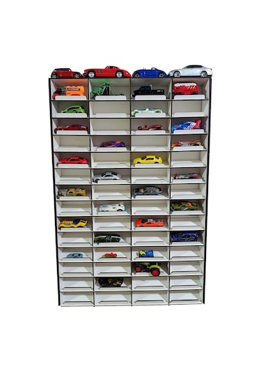 Ahşap Araba Rafı (56 Araçlık)