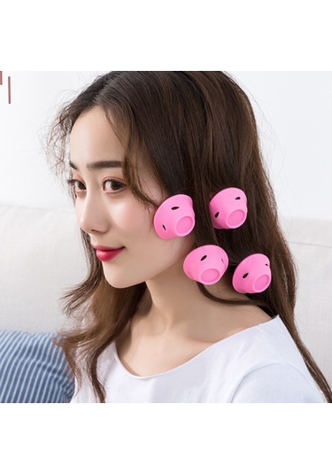 Reedark Saç Kıvırıcı Mantar Şekilli, 15 Büyük + 15 Küçük, Pvc Çantalı, Saç Dostu, Karışık Renkler