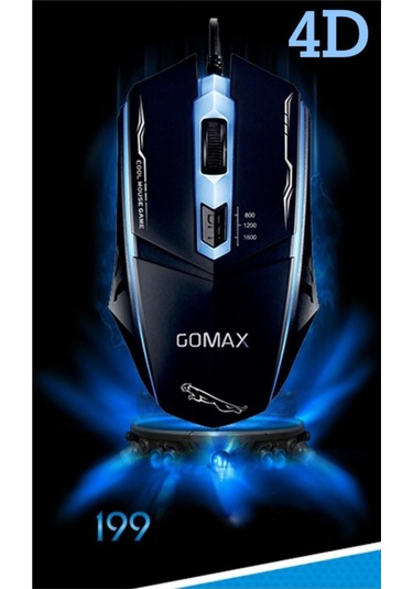 Gomax M1 RGB Işıklı Kablolu Oyuncu Mouse