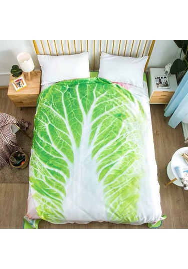 Reedark Yeşil 150x150cm Ofis Yataklama Battaniyesi, Klima Kullanıma Uygun, 520gr Nilon Materyal, Tek Kişilik Örtü Yeşil