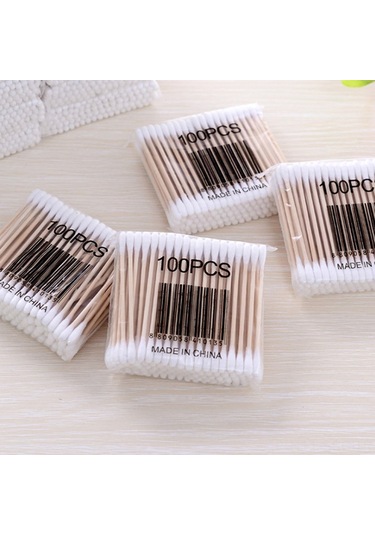 Springsun "100 Adet Mikro Pamuklu Çubuk - Hassas Temizlik Ve Makyaj İçin, Elektronik Ve El Sanatlarında Kullanım" Diğer