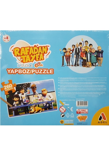 Trt Rafadan Tayfa Kutulu Puzzle 260 Parça