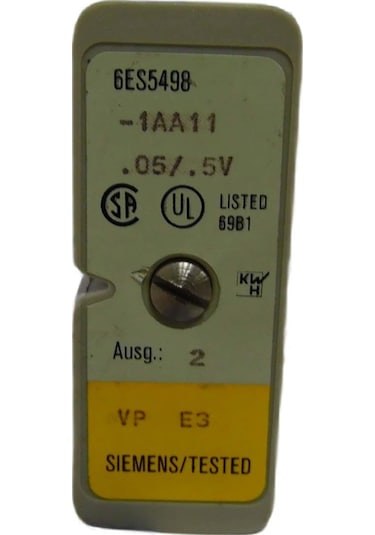 6es5498-1aa11 Measurıng Range Module,+/-50/500mv/p