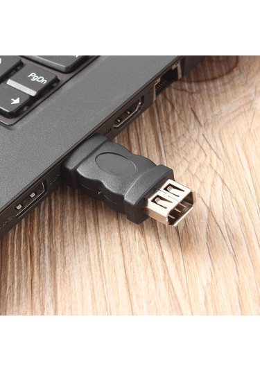 Generic Firewire Ieee 1394 6 Pin Dişi Usb 2.0 Tip A Erkek Adaptör