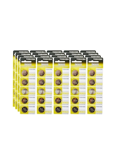 Toshiba CR2032 3V Lityum Pil 5 x 20'li