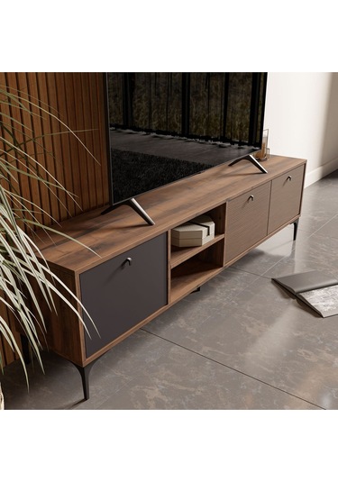 1362 Vısıon Tv Ünitesi Hat - Kaplan - Antrasit