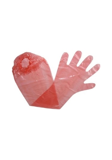 Suni Tohumlama Eldiveni Lastikli 100'lü