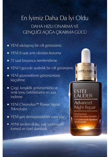 Estee Lauder Nightly Renewal Yüz Bakım Seti