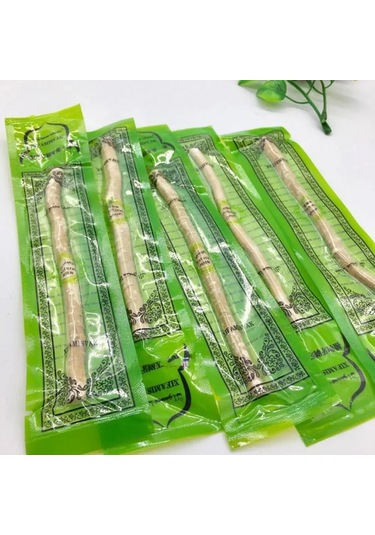 Yuqing Miswak Siwak Doğal Diş Fırçası Misvak Geleneksel Arak