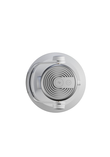 Diyez Beyaz Rgb Ses Gösterge Mikrofon Oyuncu Mikrofonu Yayıncı Mi