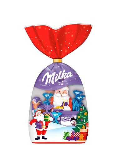 Milka Noel Babalı Mix Çikolata Poşeti 126 G
