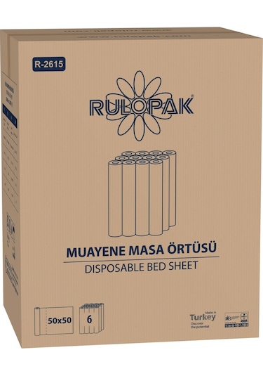 Muayene Masa Örtüsü 6 Adet