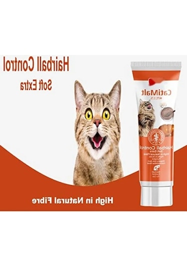 Doğal İçerikli Bio Aktif Kedi Malt Macunu - 100 Ml
