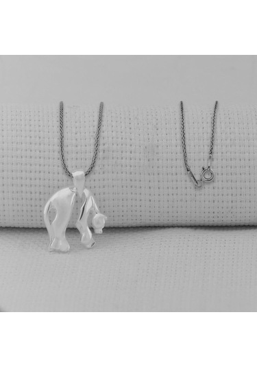 Takıhan Panter 925 Ayar Gümüş Kolye