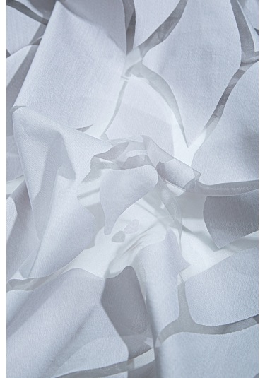 Makeba Tül Perde Gri 140x250 Gri