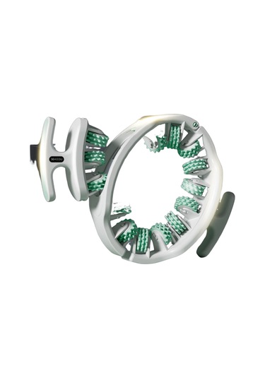 Mufunye Bacak Kas Gevşetici Ve Hücreit Dürtücü, Çift Rulmanlı Masaj Aleti, Deri Düzleştirici - Sakura Pembe Siyah