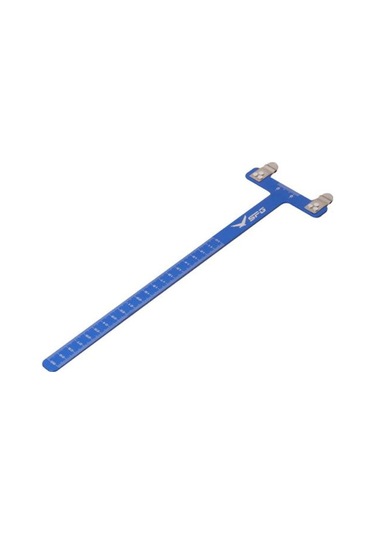 Mavi Yay Ayarı Cetvel T Şekilli Yay Kare Hassas Cetvel Yay Ayarı Ölçümü Paslanmaz Çelik Ölçüm Aleti Okçuluk Aksesuarları