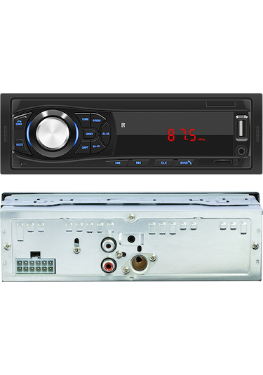 Ximistore9 12v Araç Bluetooth Mp3 Çalar - Tf Kart, Usb, Fm Radyo Ve Uzaktan Kumandalı