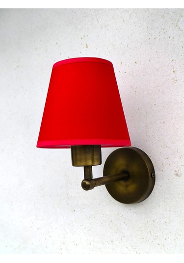 Shimmer Duvar Apliği Eskitme Gold Kırmızı Başlıklı Kırmızı