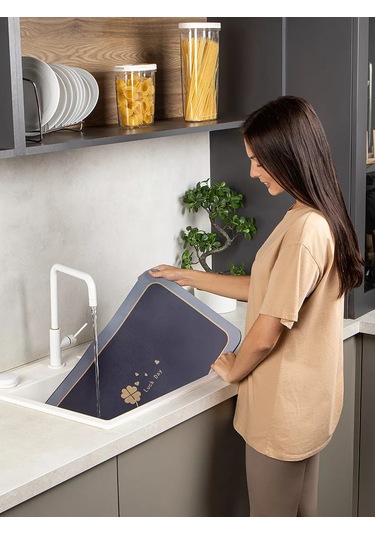 Kitchen Mat Bulaşık Paspası 267885685 Koyu Gri