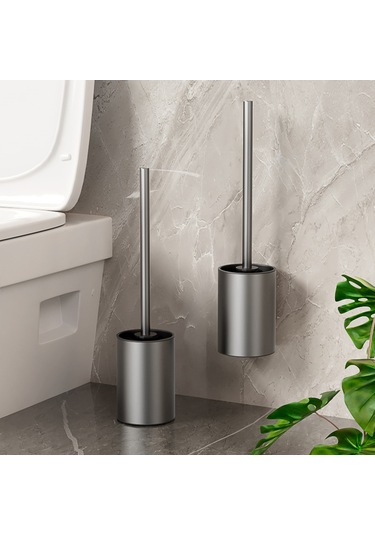 Yifomall Banyo Temizlik Seti: Paslanmaz Çelik Duvarlı Golf Silikon Tuvalet Fırçası, Delme Yok, Ölüm Kutusu Yok, Ev Kullanıma Uygun Buz Dağı Mavisi Diğer