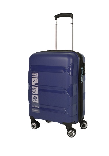 Hotowa Gold Pp Valiz 8011 Koyu Mavi Tsa Kilitli Kabin Boy Koyu Mavi