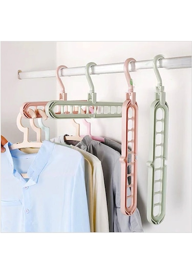 Büro Ev Ofis Düzeni İçin Dolap İçi Organizer Sihirbaz Askı Diğer