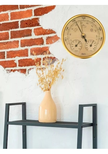 Yasenin Barometreli Termometre İç Duvarı Duvar Aynası 177517304