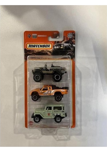 Matchbox Üçlü Araba Seti C3713-hfk13