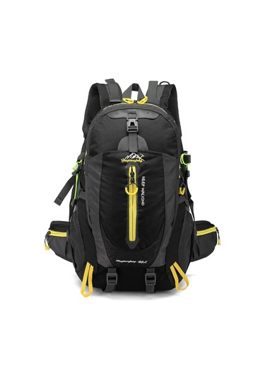 Padalink 40l Hacimli Dayanıklı Seyahat Sırt Çantası - Hafif Ve Kompakt Tasarım Siyah Siyah