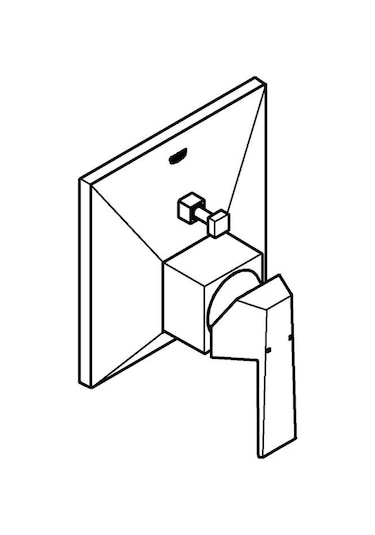 Grohe Grohe Allure Brilliant Ankastre Banyo/Duş Bataryası 24072Al0 Krom