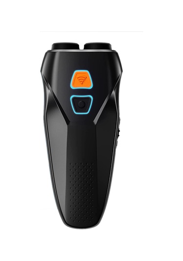 Köpek Havlama Kontrol Cihazları Led El Feneri İle Çift Sensörlü Havlama Önleyici Cihaz Ultrasonik Kö-siyah