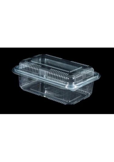 Saray Ambalaj Plastik Sızdırmaz Bombeli Kap 1000Cc (100 Adet) 1000Cc