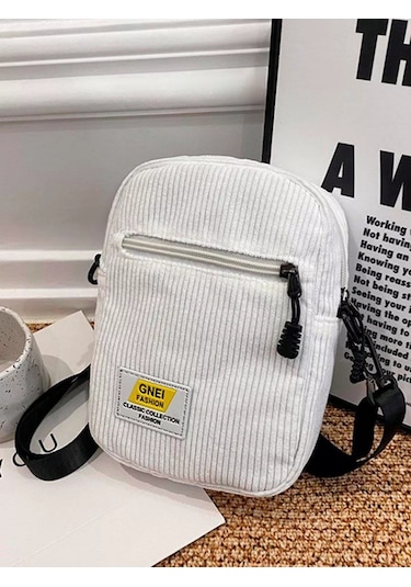 Tinytotes Gençler İçin Y2k Tarzı Omuz Çantası 172750965 Beyaz